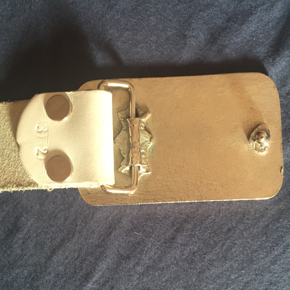 Snug industries streetwear raver white leather belt like Illig+ free snug decal - Picture 4 of 10